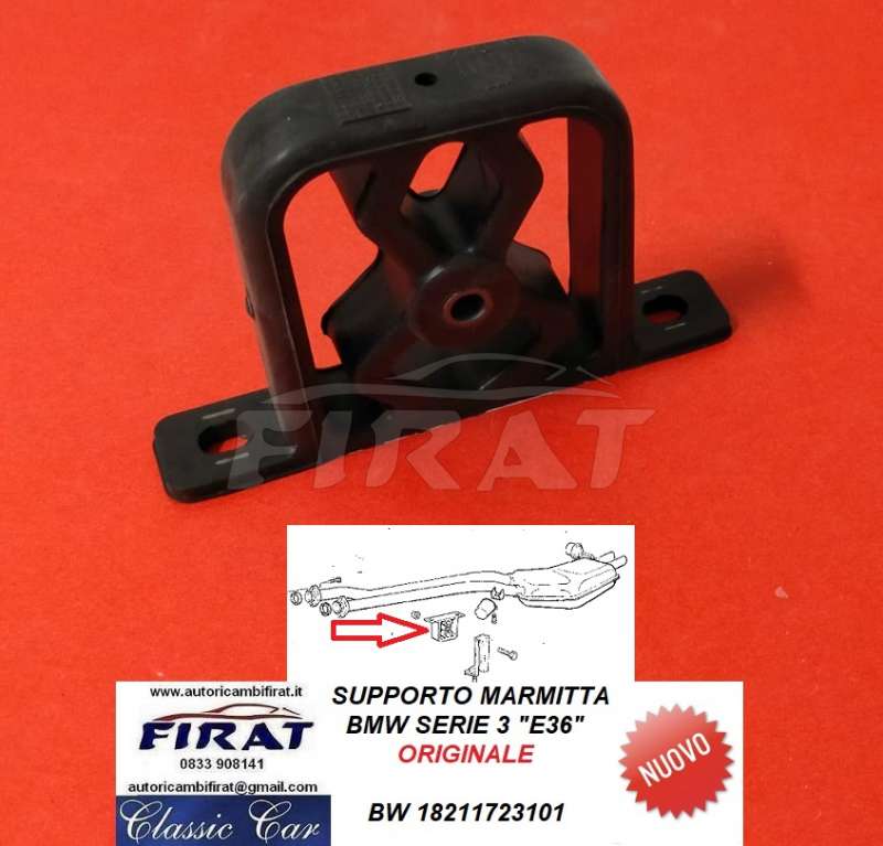 SUPPORTO MARMITTA BMW SERIE 3 E36 (18211723101)